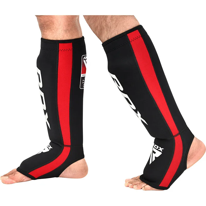 RDX T6 Parastinchi Neoprene Rossi Protezione MMA