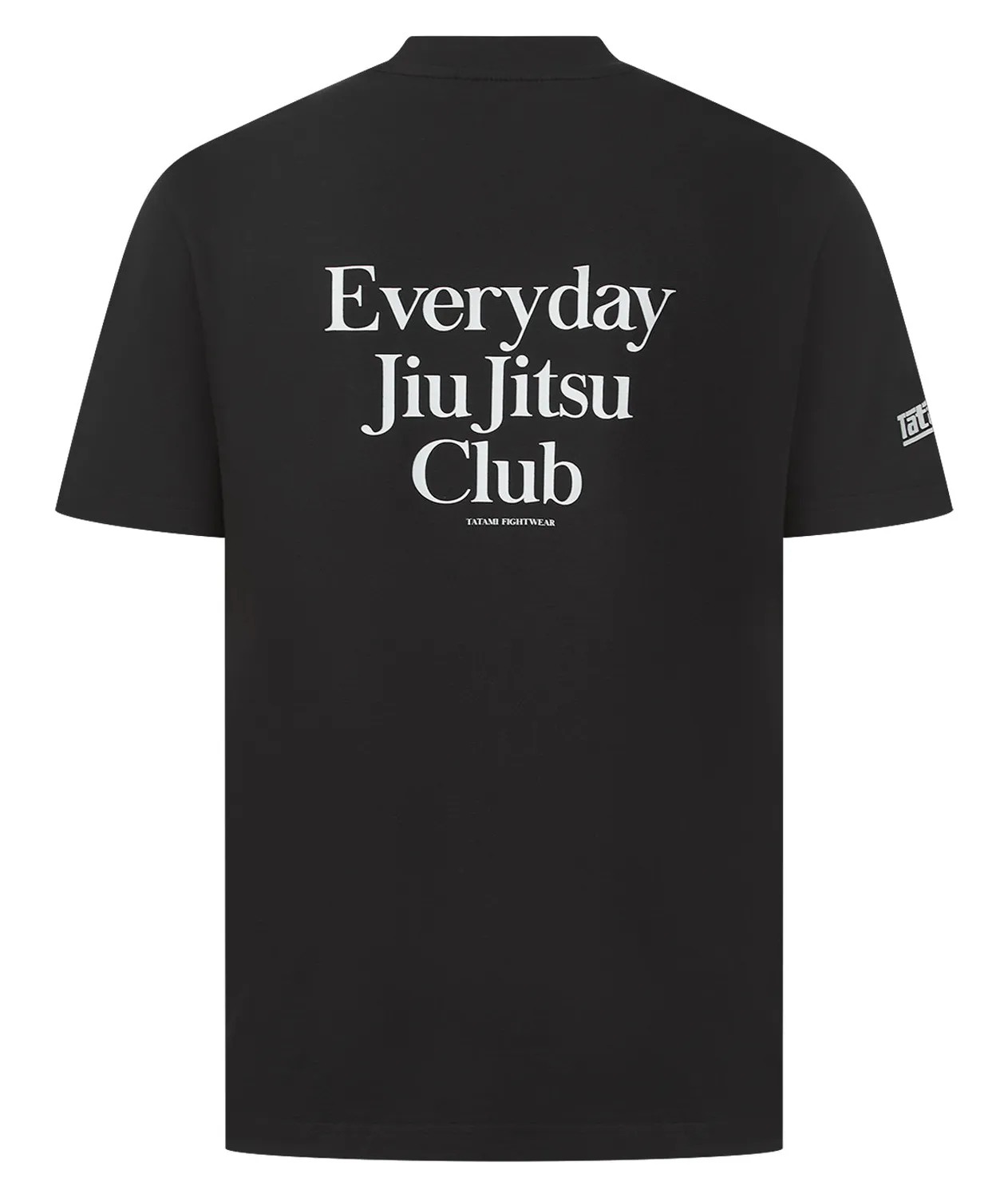 Tatami Everyday Jiu Jitsu T-Shirt Nera Cotone