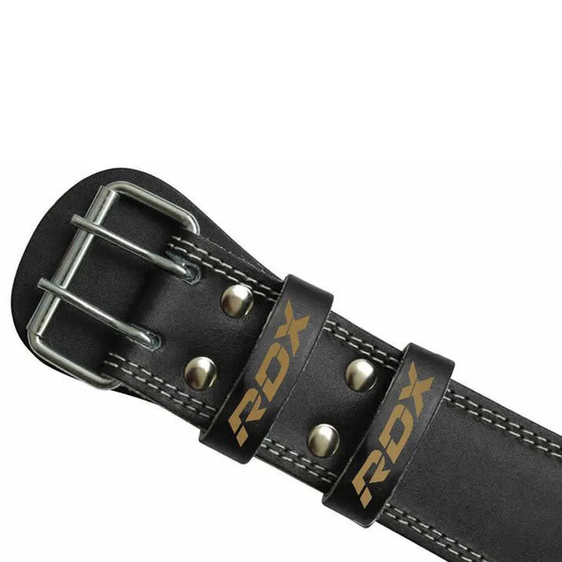 RDX Cintura Sollevamento Pesi Pelle 6 Pollici