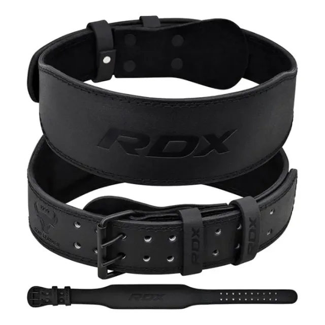 RDX 4 Inch cintura palestra sollevamento pelle