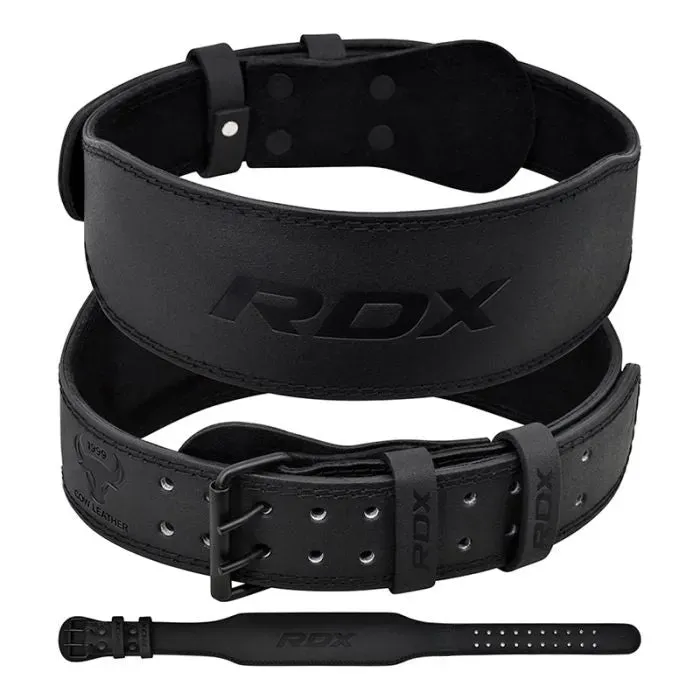 RDX 4 Inch cintura palestra sollevamento pelle