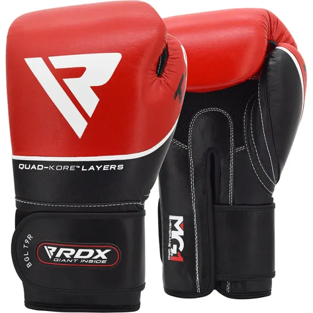 RDX T9 Ace Guanti Boxe Pelle Vera Resistente