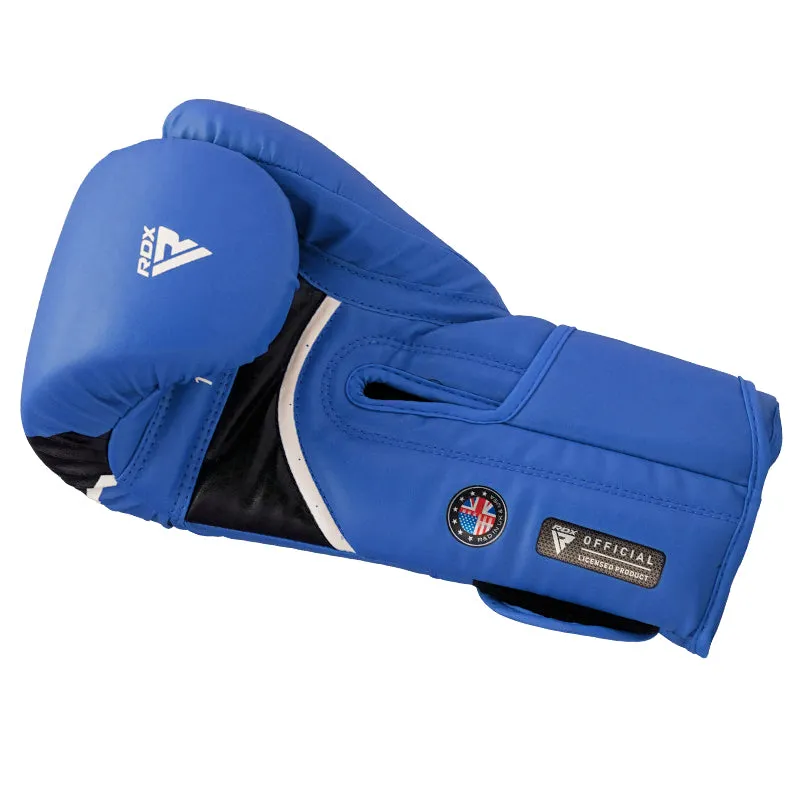 RDX Aura Plus T-17 guanti boxe Maya Hide protezione polso