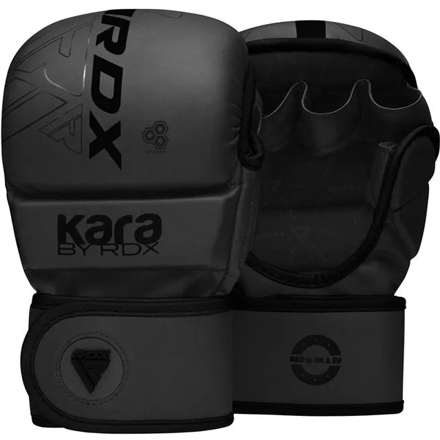 RDX F6 Kara guanti MMA sparring 7oz palmo aperto
