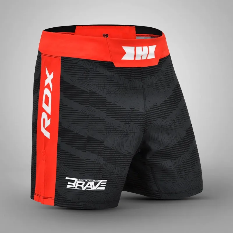 RDX Brave B1 pantaloncini MMA microelastic