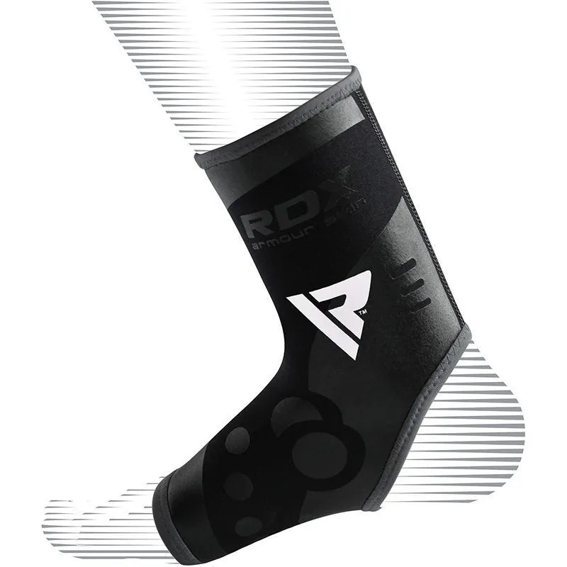 RDX A2 cavigliera neoprene nera sostegno S/M