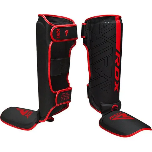 RDX F6 Kara Paratibia Muay Thai Pelle Collo Piede