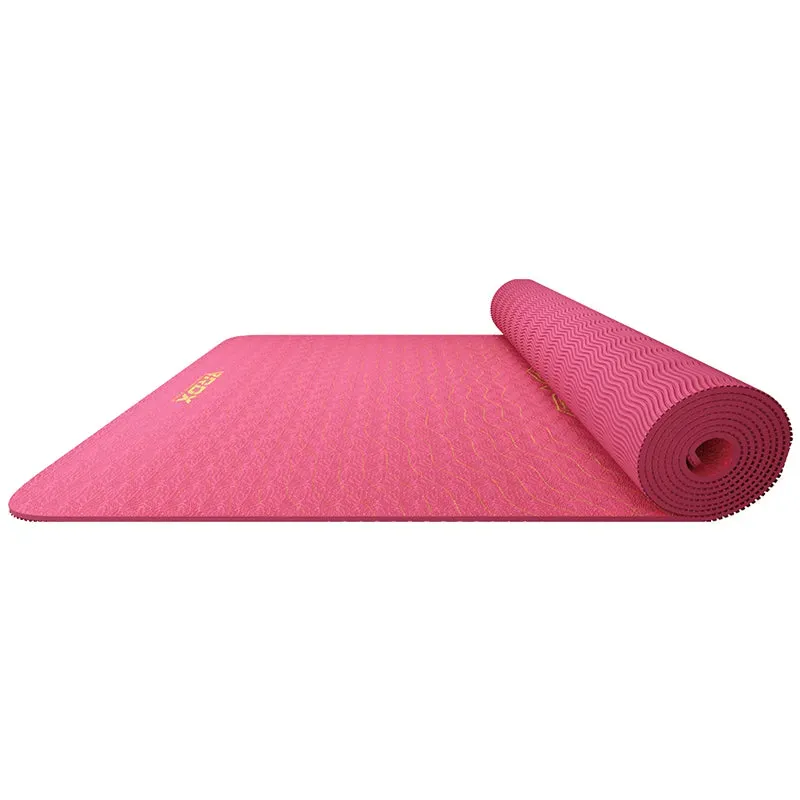 RDX D7 Tappetino Yoga 6mm Antiscivolo con Borsa