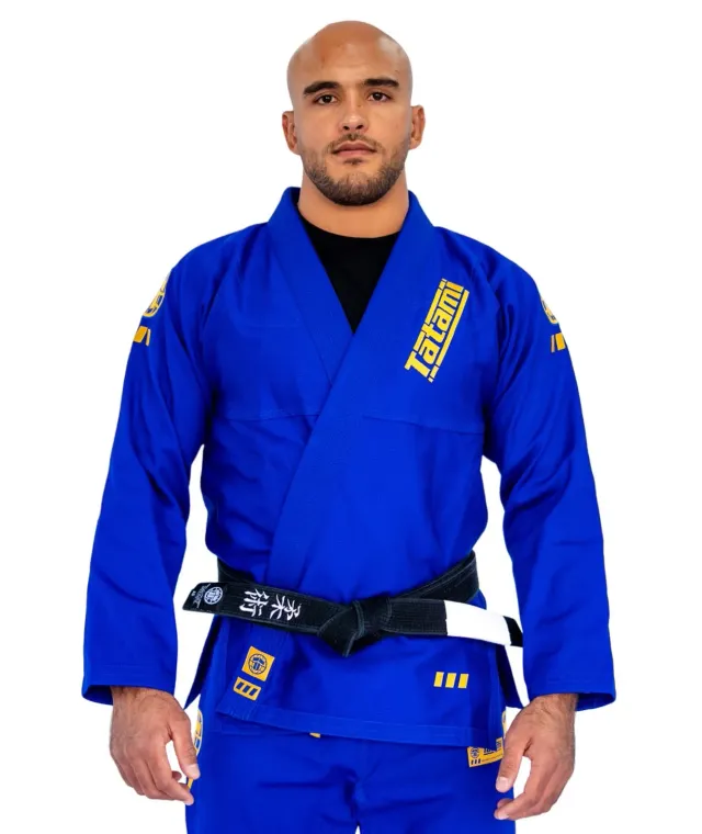 Tatami Pro Series Kimono BJJ Blu Oro A3 Leggero
