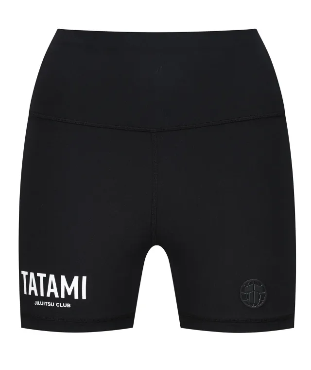 Tatami JJ Club Shorts Compressione Donna Neri