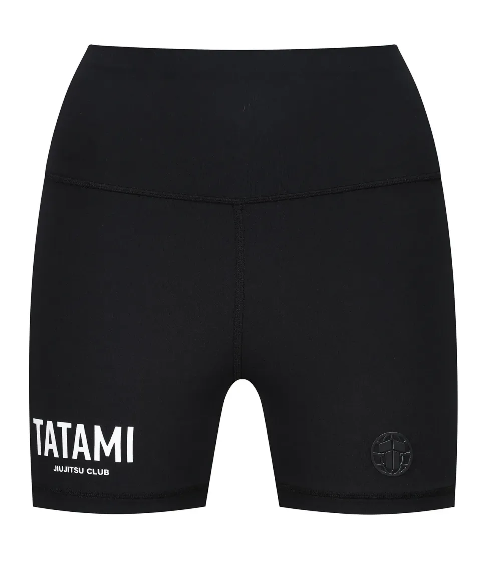 Tatami JJ Club Shorts Compressione Donna Neri