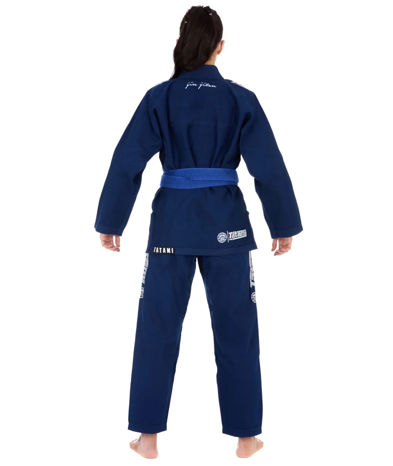 Tatami Elements Superlite kimono BJJ donna blu navy leggero