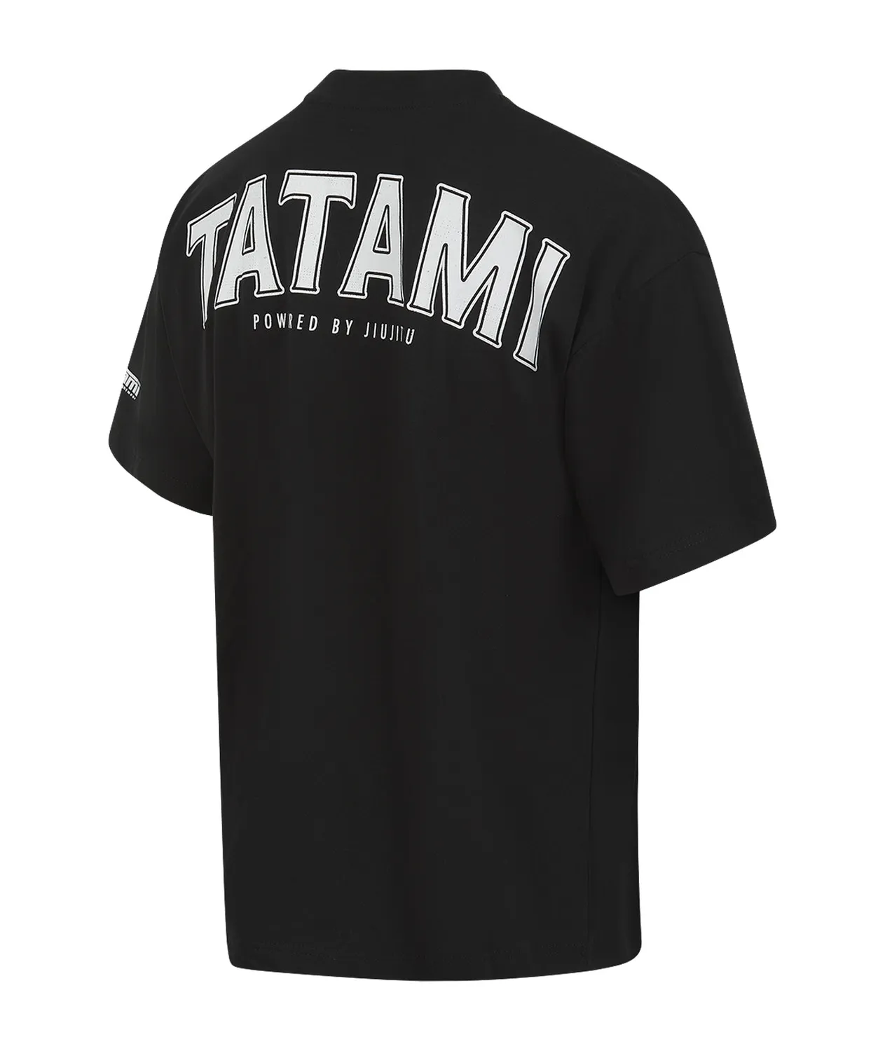 Tatami Powered By maglietta uomo nera cotone oversize