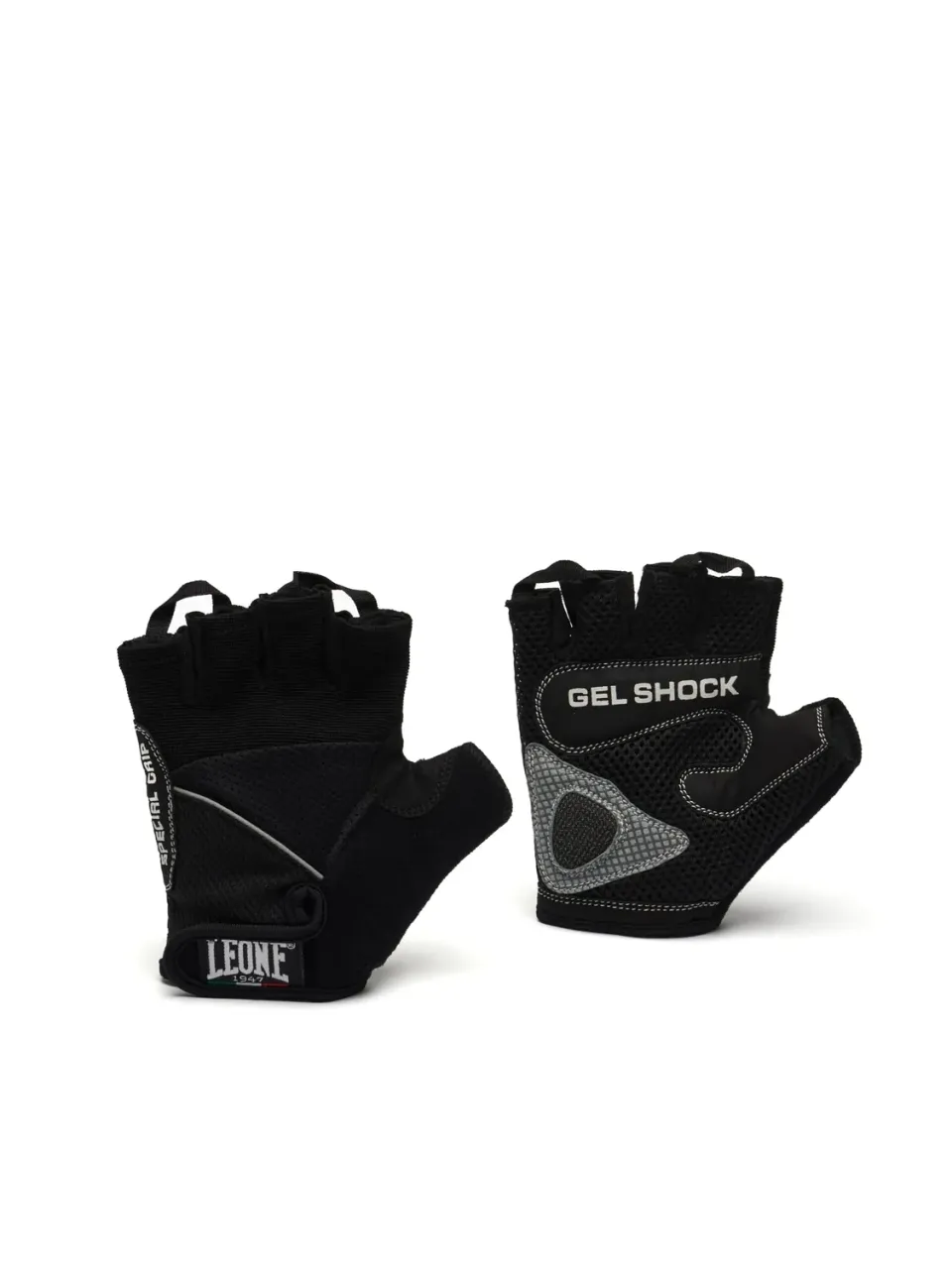 Leone 1947 Guanti Palestra Gel Grigio Unisex Imbottiti