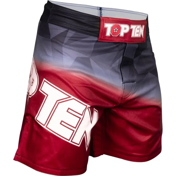 TOP TEN MMA Prism pantaloncini MMA elasticizzati
