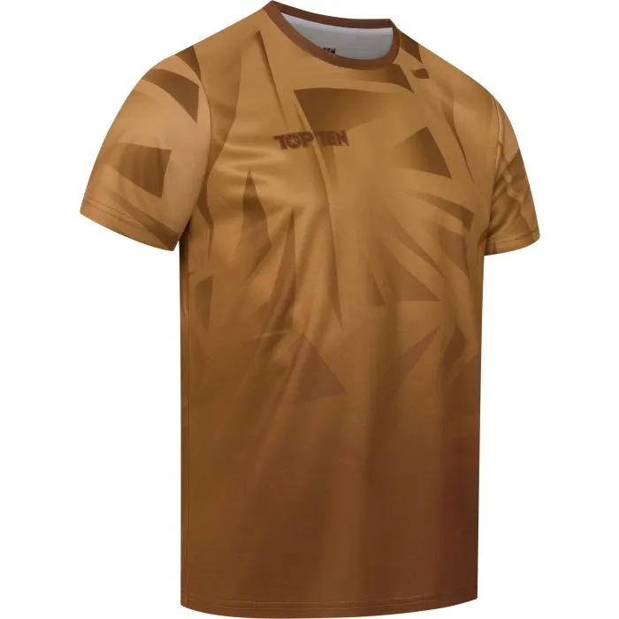 TOP TEN Borrado t-shirt MMA poliestere