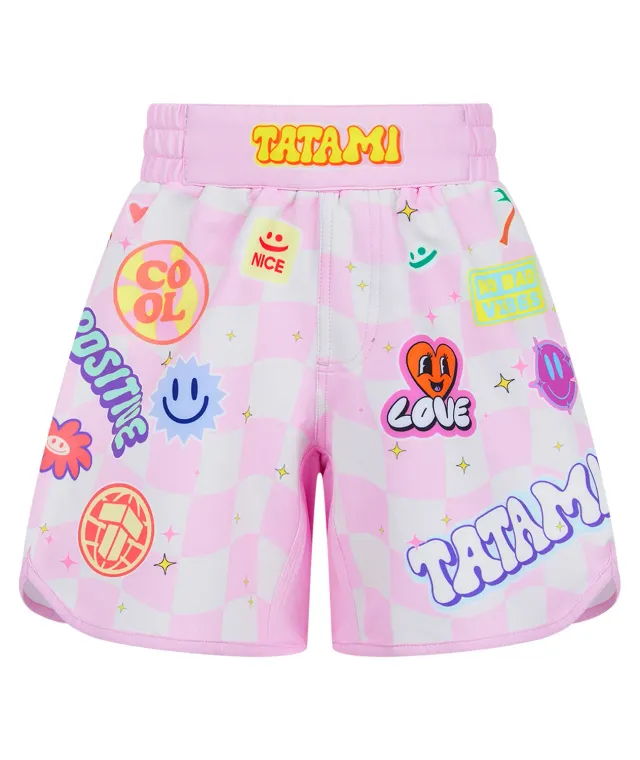 Tatami Fightwear Sticker Bomb grappling shorts bimbo leggeri
