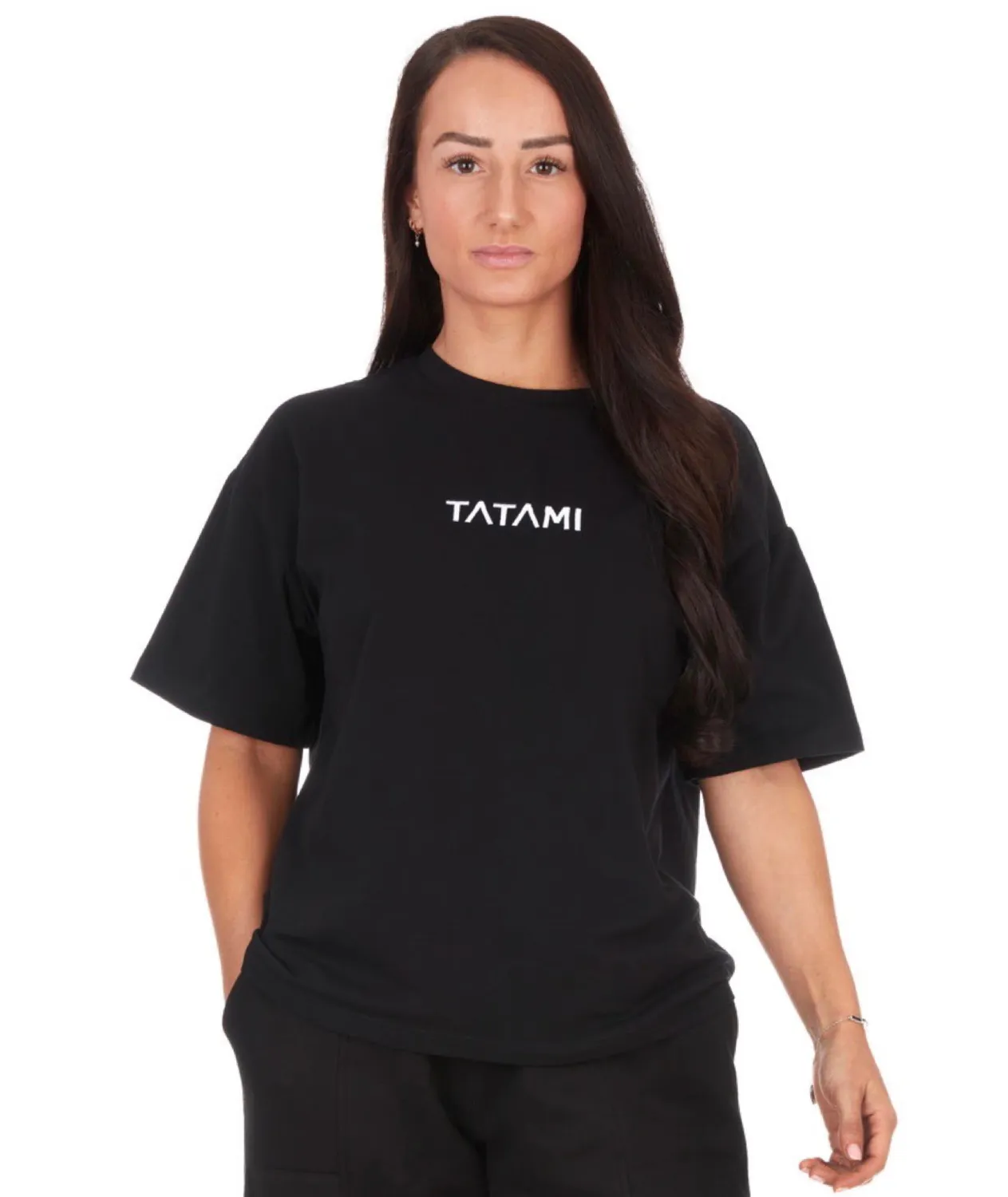 Tatami Peak T-Shirt Donna Nera manica corta