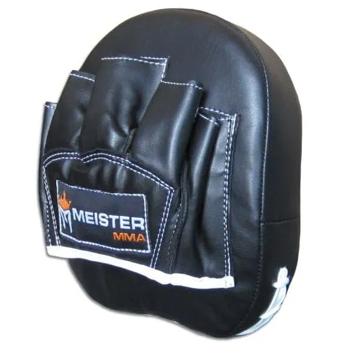 Meister MMA guanti paracolpi curvi neri coppia