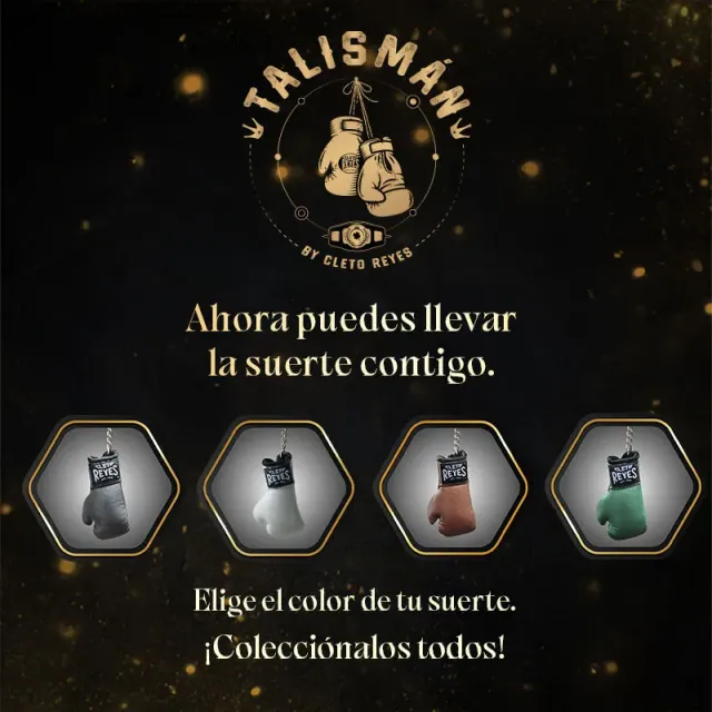 Cleto Reyes Talisman mini guanto portachiavi pelle