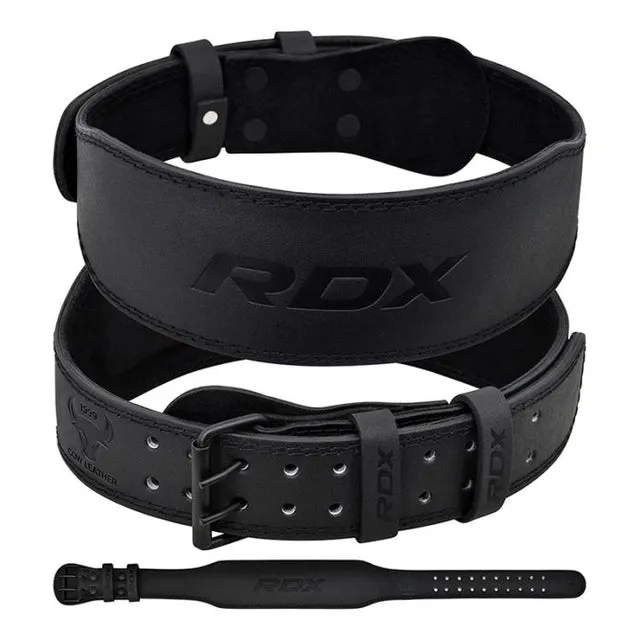 RDX 4 Inch cintura palestra sollevamento pelle