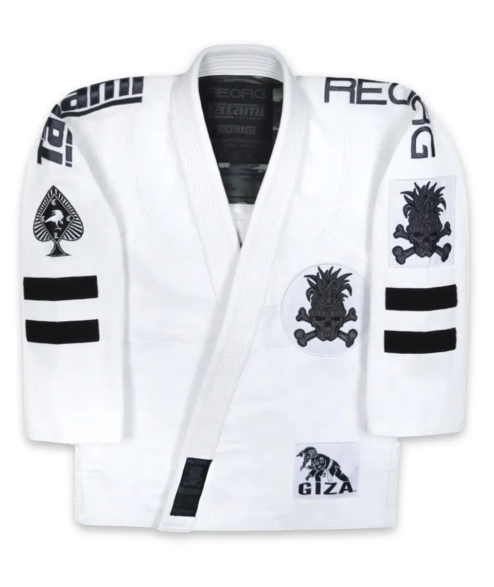 Tatami Reorg Jungle V2 Gi kimono BJJ bianco