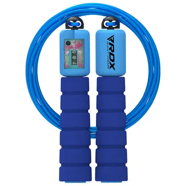 RDX FP Corda Salto Bambini Blu 10.3ft con Contatore