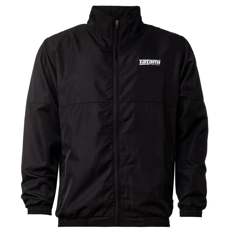Tatami Training Jacket Giacca Uomo Nera Antipioggia