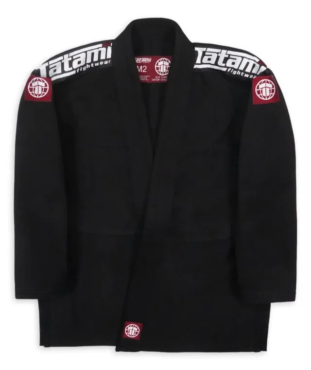 Tatami Nova Competidor kimono BJJ bimbo nero leggero cintura inclusa