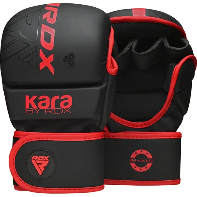 RDX F6 Kara Guanti MMA Sparring Neri
