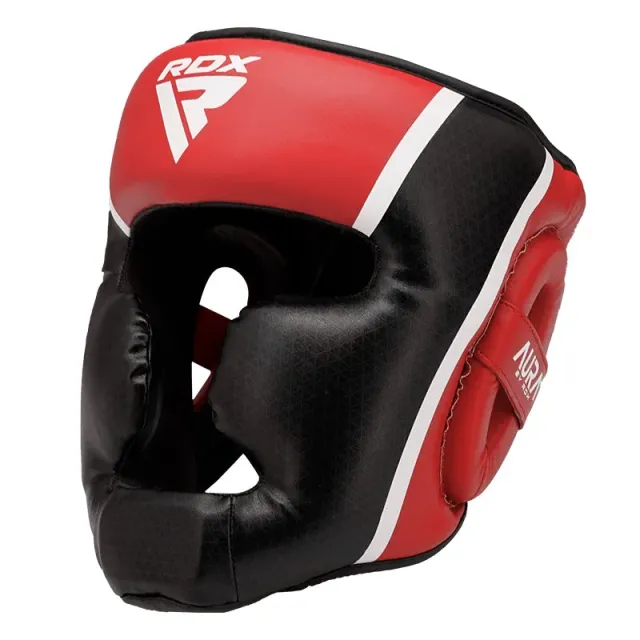 RDX Aura Plus T-17 Caschetto boxe pelle