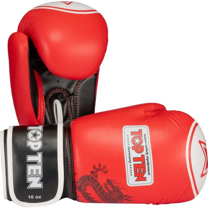 TOP TEN Legacy25 guanti boxe pelle vera