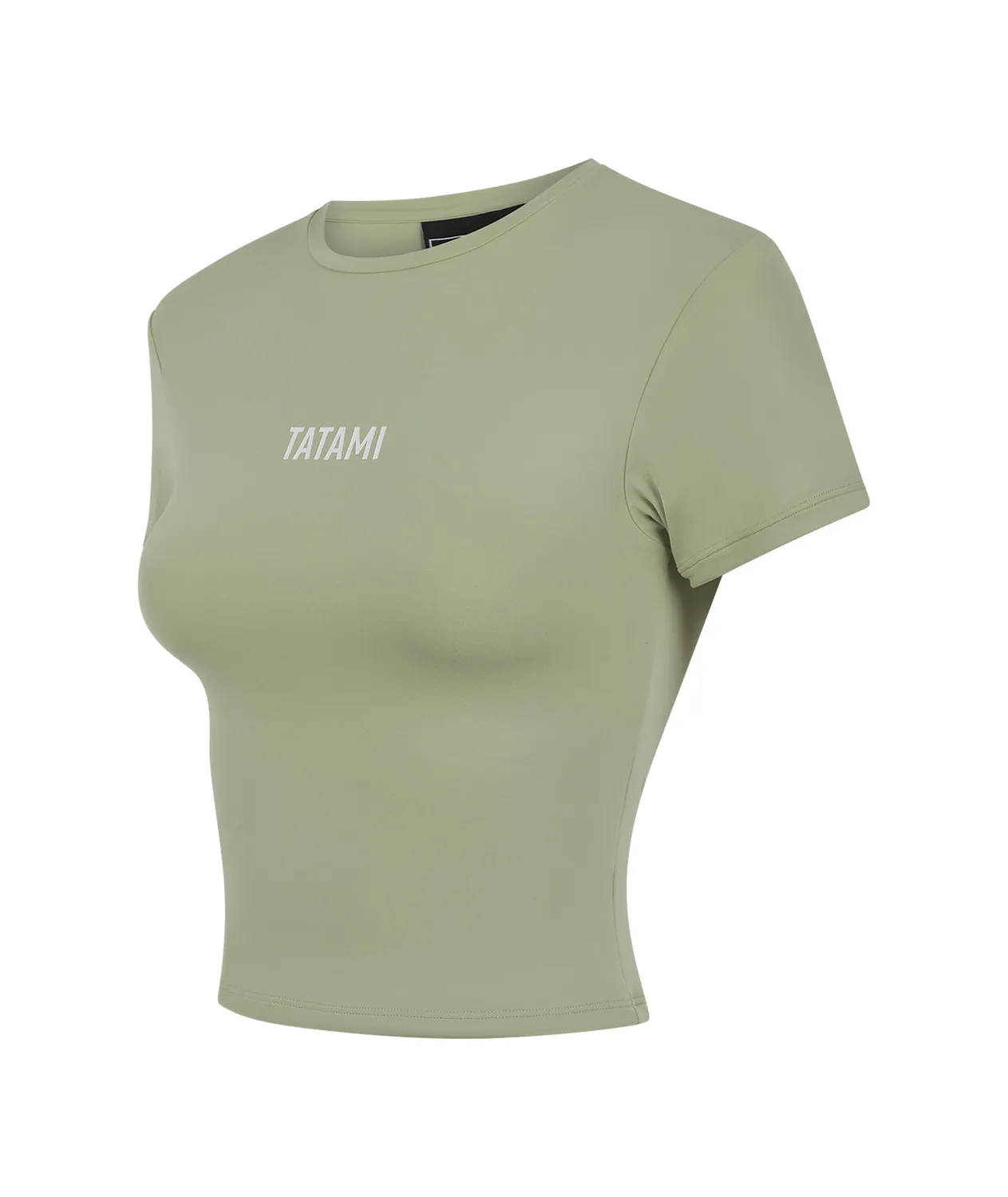 Tatami Fightwear Luxe Cropped T-Shirt donna salvia