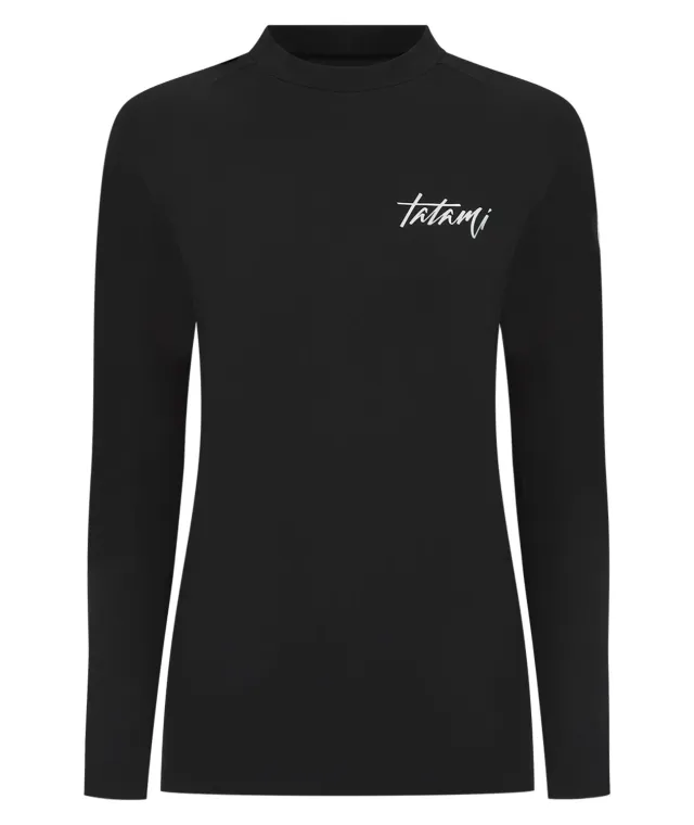 Tatami Rupture Rash Guard Donna Manica Lunga Nero