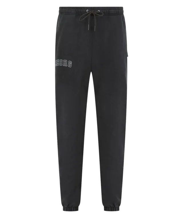 Tatami REORG Varsity joggers cotone grigi stonewashed