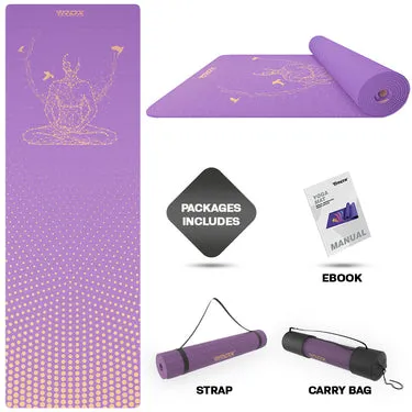 RDX D2 6mm Tappetino Yoga Antiscivolo 183x61