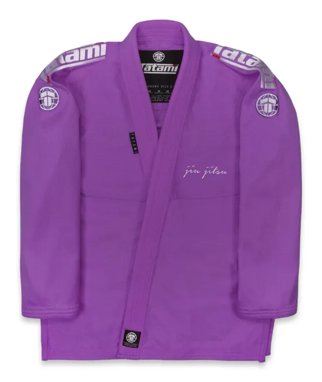 Tatami Elements Superlite kimono BJJ bambino viola