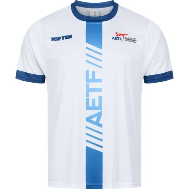TOP TEN AETF Seon Superior t-shirt Taekwondo poliestere