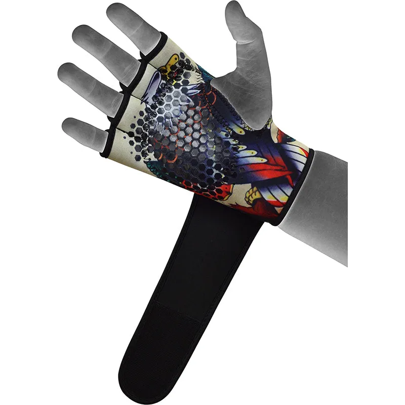 RDX T2 Guanti Sollevamento Pesi Neoprene