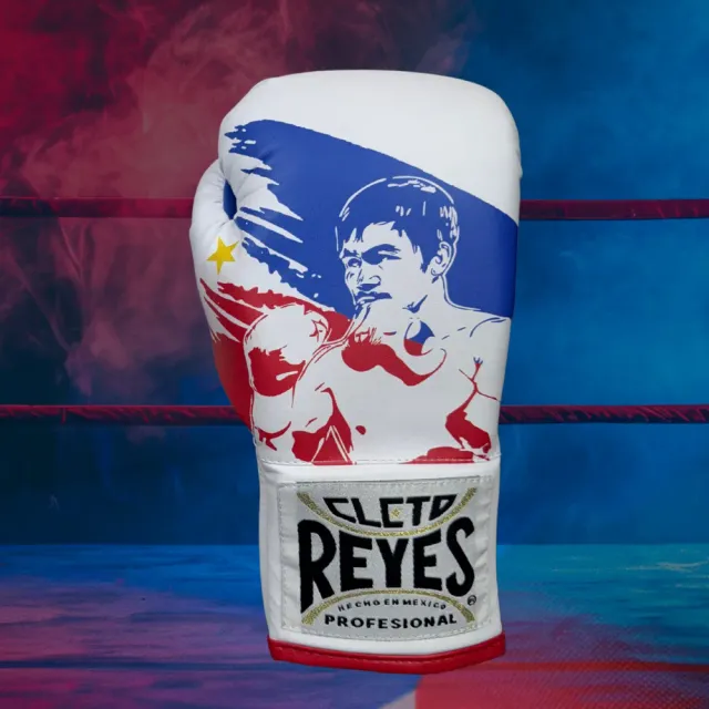 Cleto Reyes Manny Pacquiao Guanto Collezione Autografo