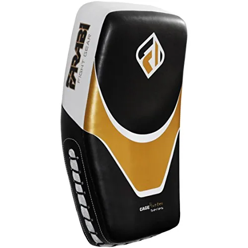 Farabi Kick Shield scudo muay thai curvo pelle sintetica