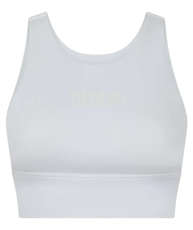 Tatami Luxe reggiseno sportivo bianco sostegno medio