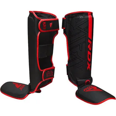 RDX F6 Kara Paratibia Muay Thai Pelle Collo Piede