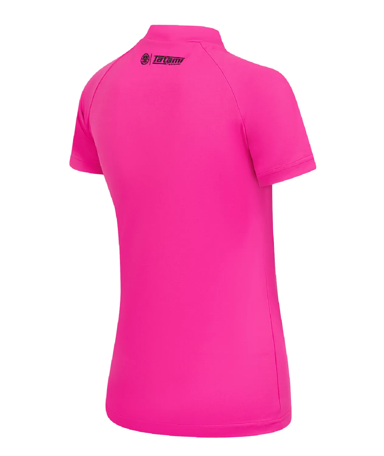 Tatami Fusion Short Sleeve rash guard donna rosa S manica corta