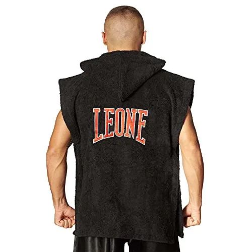 Leone 1947 Poncho Uomo Spugna con Cappuccio M