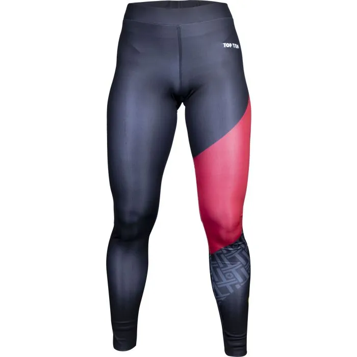 TOP TEN ITF Color Ray leggings fitness poliestere