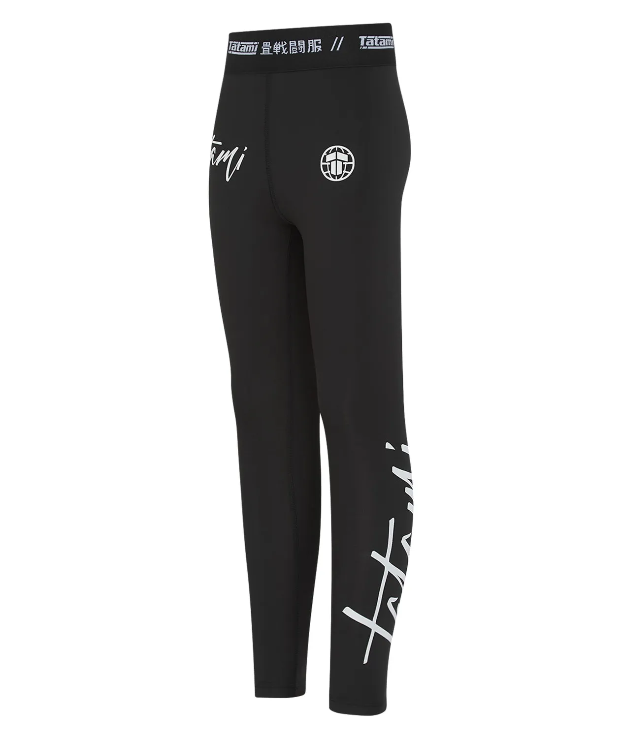 Tatami Rupture spats grappling neri bambini