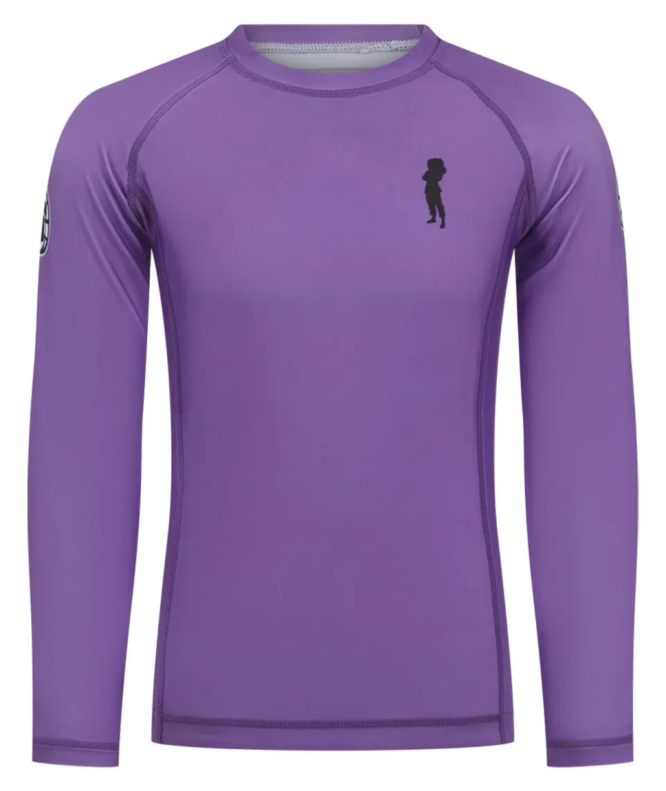 Tatami Helena Profile rash guard bimbo viola manica lunga