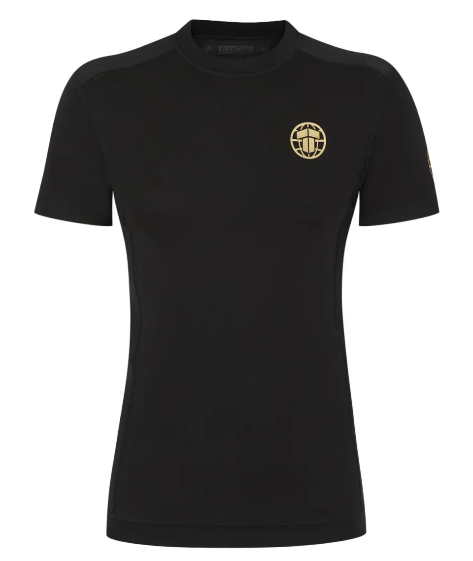 Tatami Fightwear Pro rash guard donna nero oro