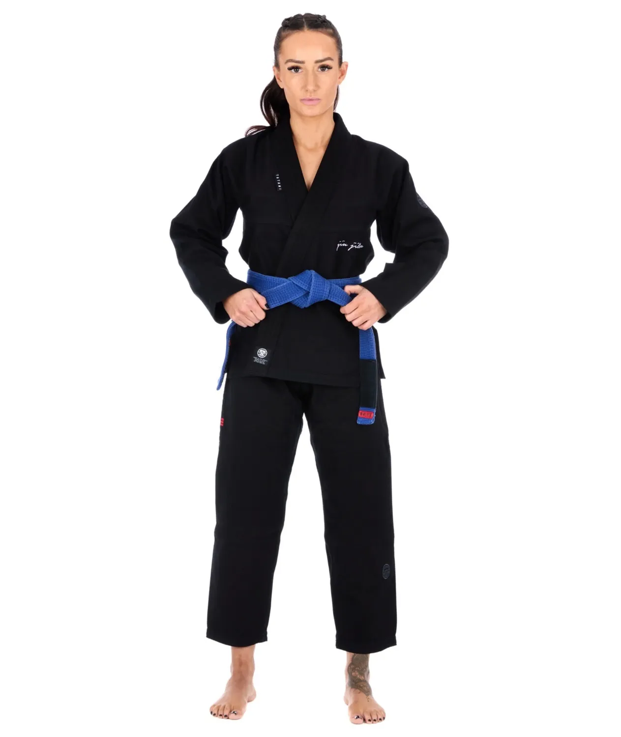 Tatami Elements Superlite kimono BJJ nero donna